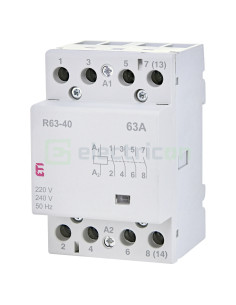 Contactor modular 4P