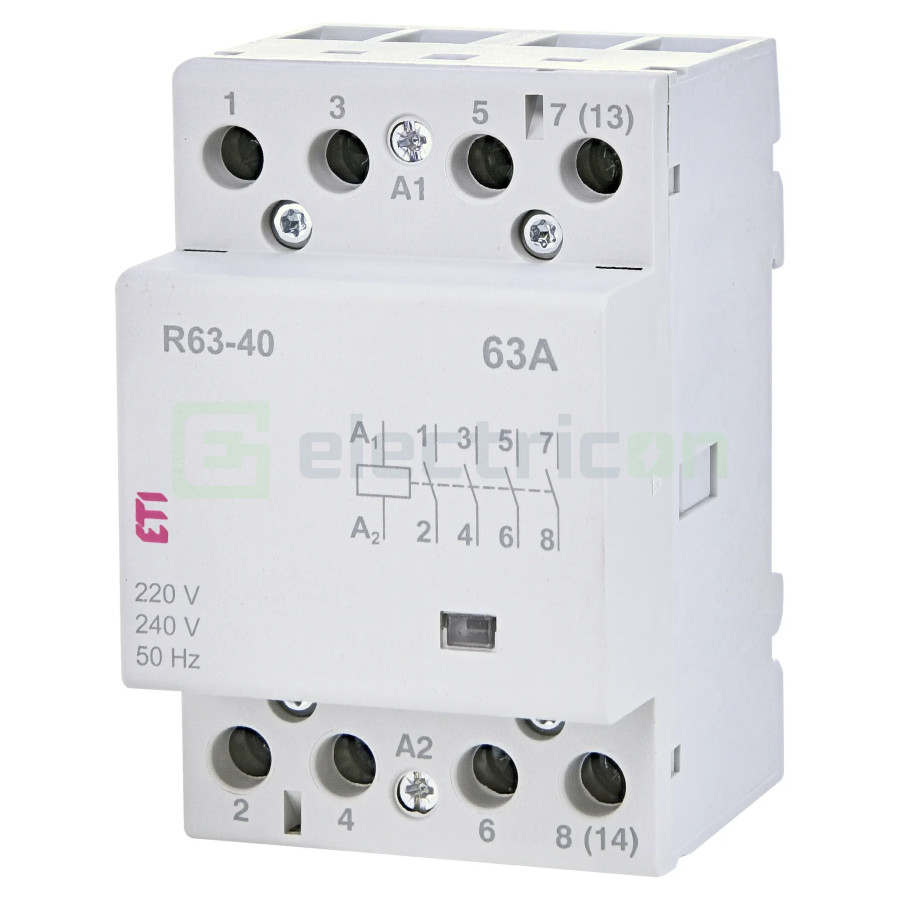 Contactor modular 4P