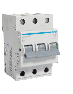 Disjunctor MCB B6A Hager - MB306A