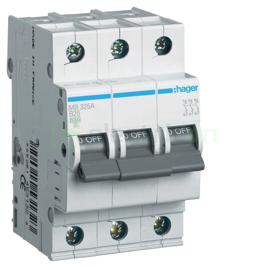 Siguranta MCB B25A Hager - MB325A