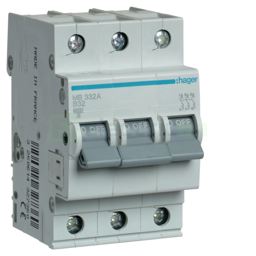 Disjunctor MCB B32A Hager - MB332A