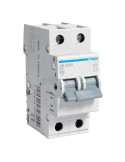 MCB - Siguranță automată - disjunctor - curba B 6A 6kA 2P 2M Hager MB206A