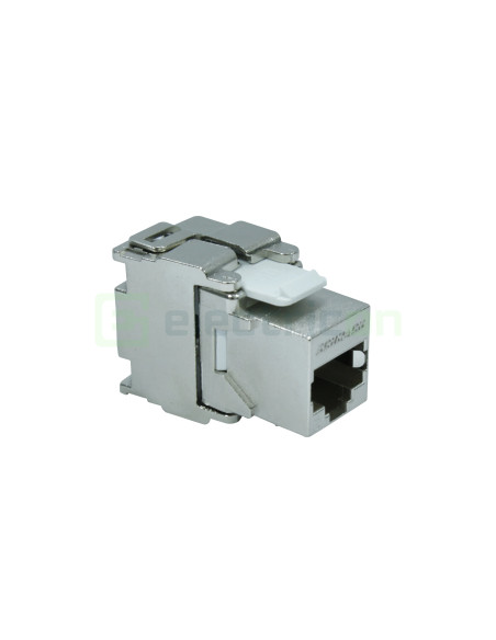 Modul RJ45 ecranat, 10Gbps, CAT6, Schrack, TOOLLESS Line, HSEMRJ6GWS - Electricon.ro