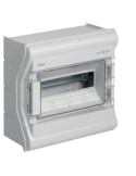 Tablou electric ABS - siguranțe - exterior IP65 - 12M (1x12) aparent ușă transparentă Vector Hager VE112L