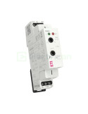 Releu - Comutator crepuscular și automat scară - 230VAC reglabil 0.5s-10min 1ND 16A multifuncțional CRM-4 - ETI - 002470012