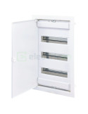 Tablou electric ABS - siguranțe - 42M (3x14) încastrat ușă metalică ECG42 ETI 001101027