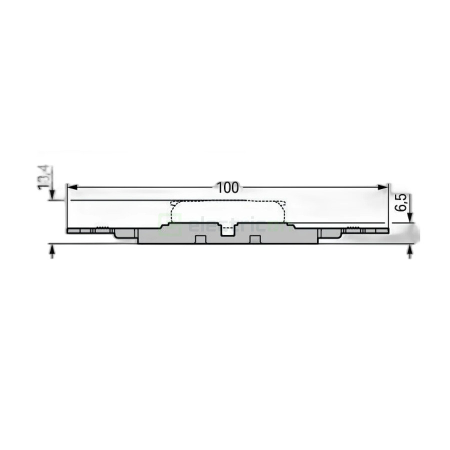 Conector Wago Suport de montare pentru Wago in line 221-2503 – montaj rapid și sigur în aplicații electrice diverse