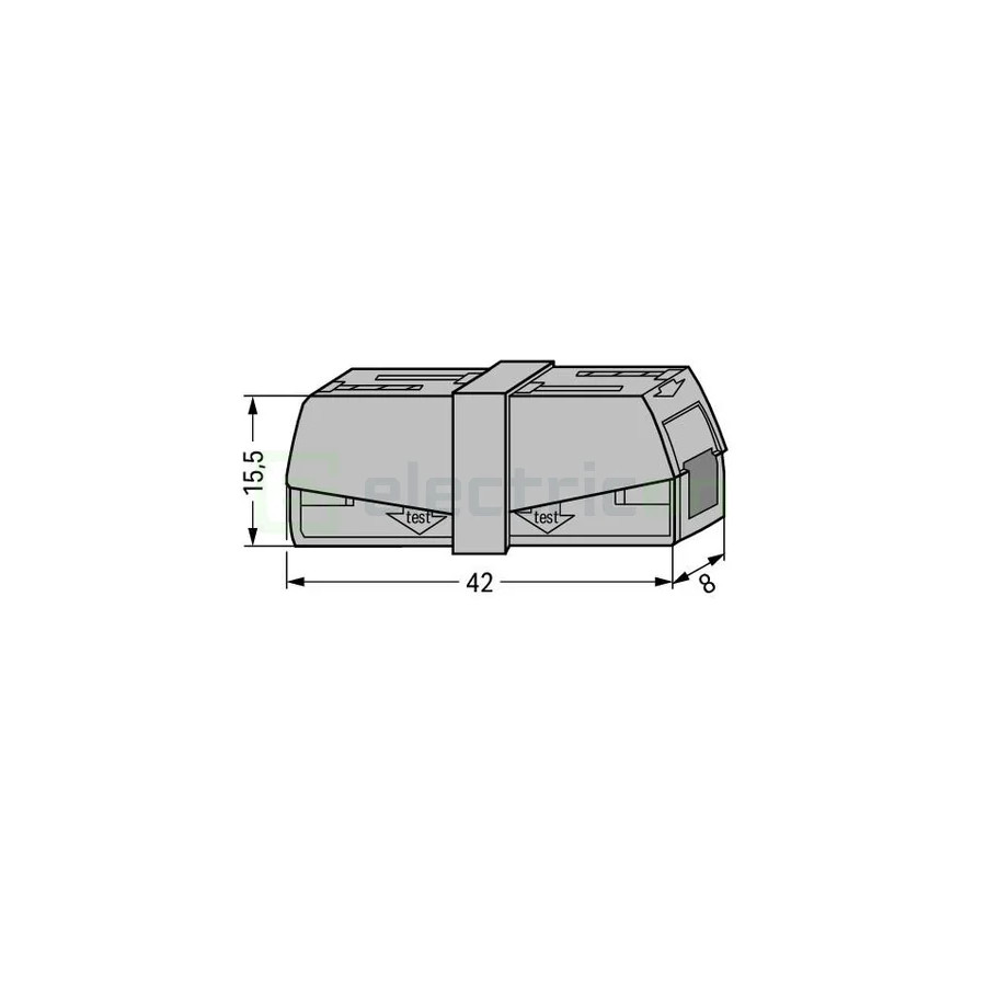 Conector Wago Conector WAGO pentru iluminat, cu 2 conductori – montaj rapid și sigur în aplicații electrice diverse