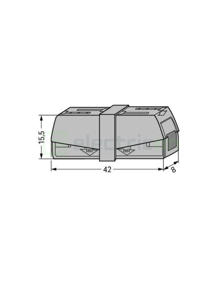 Conector Wago Conector WAGO pentru iluminat, cu 2 conductori – montaj rapid și sigur în aplicații electrice diverse