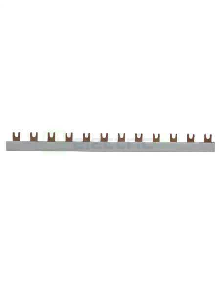 Bareta alimentare (busbar),1P, tip furca, 12 module, 16mmp, 100A, ETI