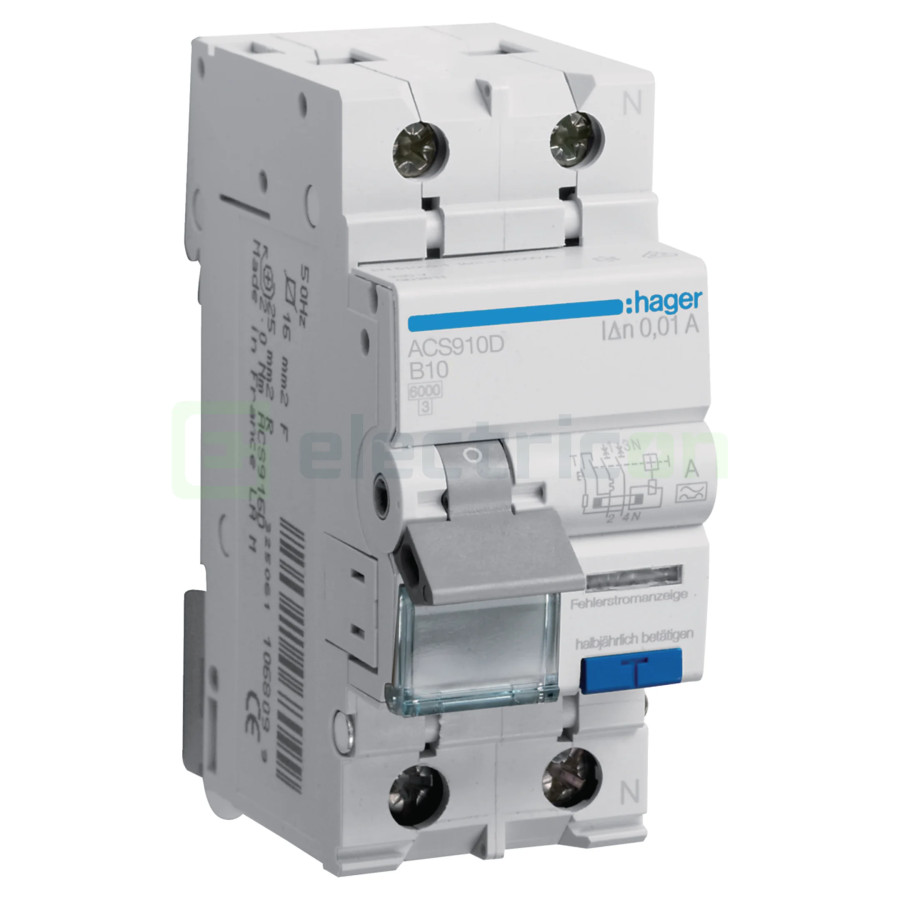 Diferential 10A/10mA Schrack - ACS910D