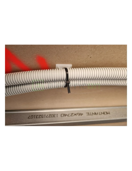 Baza autoadeziva prindere cablu 20x20 - Electricon.ro