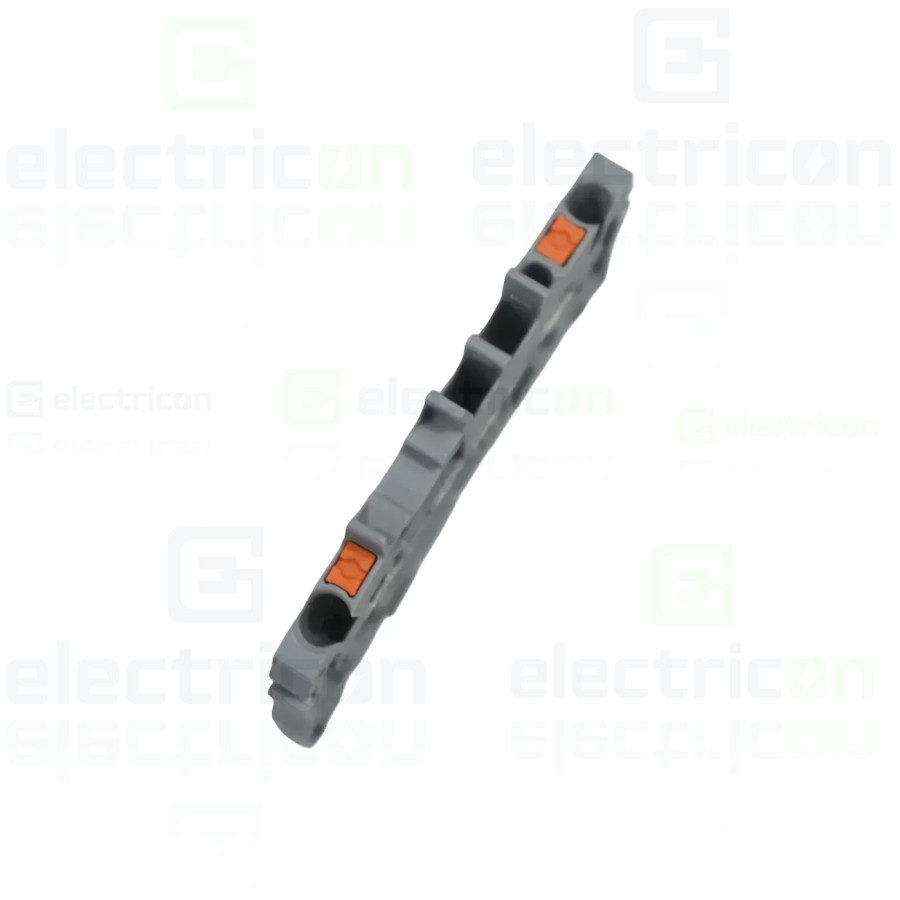 Conector Wago 1 mm² Clema șir, 2 conexiuni, 1 mm², gri, TopJobs Push-In, Wago, 2200-1201 – montaj rapid și sigur în aplicații el