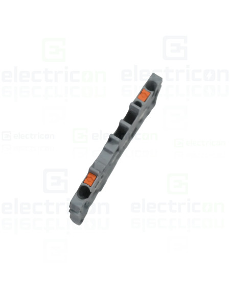 Conector Wago 1 mm² Clema șir, 2 conexiuni, 1 mm², gri, TopJobs Push-In, Wago, 2200-1201 – montaj rapid și sigur în aplicații el