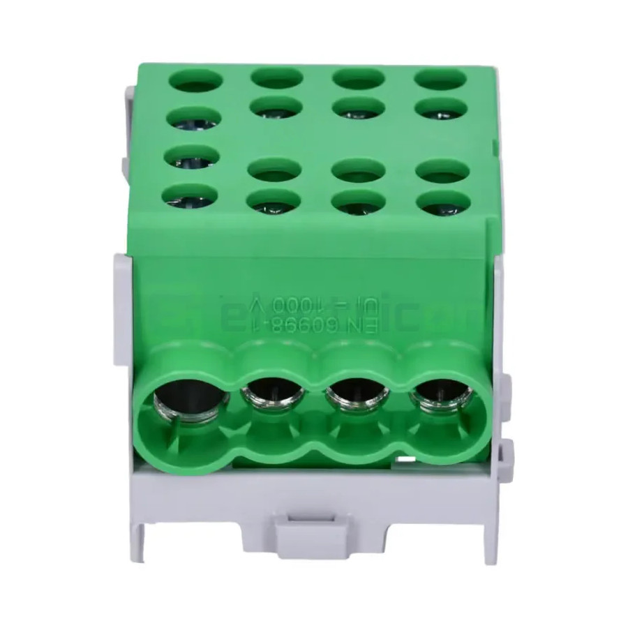 Clemă de derivație Clema de ramificatie pentru linia principala si accesorii 2x35mmp,6x25mmp, verde – montaj rapid și sigur în a