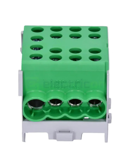 Clemă de derivație Clema de ramificatie pentru linia principala si accesorii 2x35mmp,6x25mmp, verde – montaj rapid și sigur în a