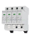 Descarcător supratensiune - SPD - Tip 2 TN-S 3P+N trifazic 275VAC 20kA 4M - Finder 7P.25.8.275.0020