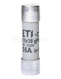Siguranță fuzibilă - 10x38mm gPV 16A/1000VDC - ETI 002625107