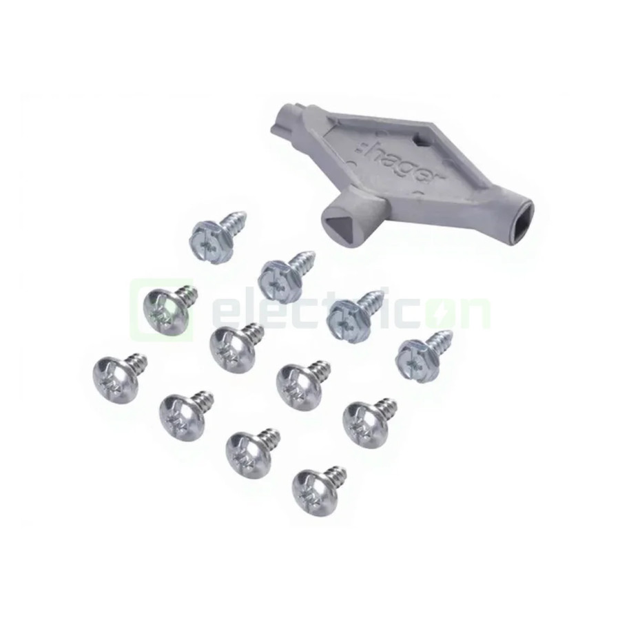 Dulap metalic 320x250x160mm, IP65, Hager, Orion+, FL102A - Electricon.ro