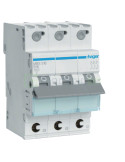 MCB - Siguranță automată - disjunctor - curba B 16A 6kA 3P 3M QuickConnect Hager MBS316