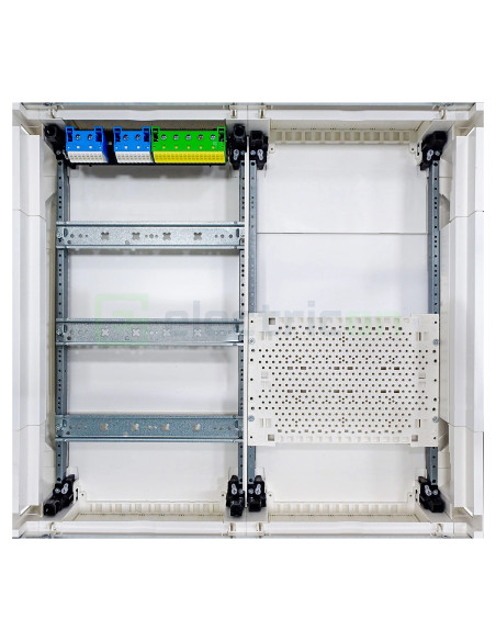 Tablou combo, aparent, 72 module, IP31, Hager Univers