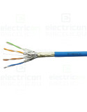 Cablu rețea - internet tip Cat 6A F/FTP 0.26 mm² LS0H-3 albastru rolă - Schrack HSKP423HA5