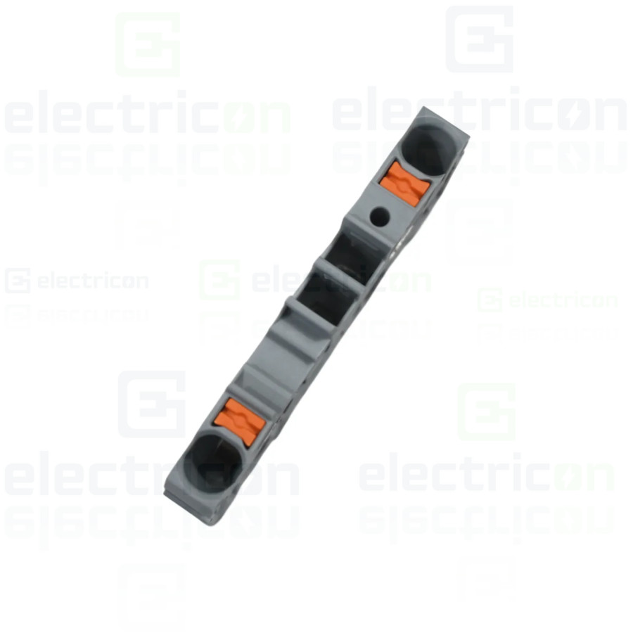 Conector Wago 4 mm² Clema șir, de trecere, 2 conexiuni, 4 mm²,gri, TopJobs Push-In, Wago, 2204-1201 – montaj rapid și sigur în a