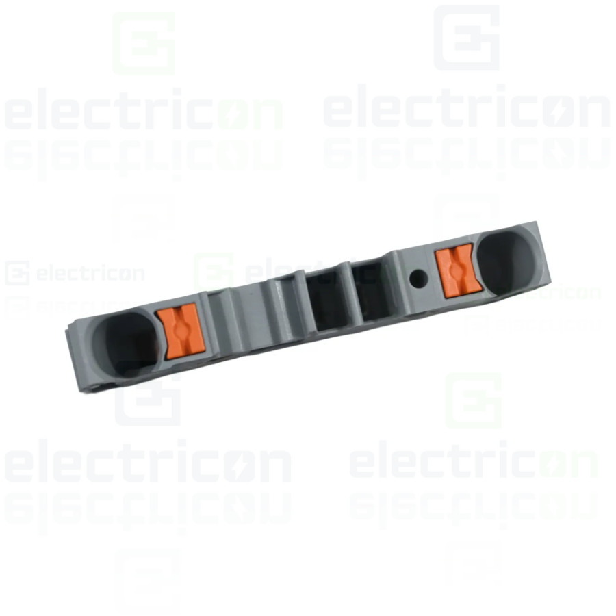 Conector Wago 6 mm² Clema șir, de trecere, 2 conexiuni, 6 mm²,gri, TopJobs Push-In, Wago, 2206-1201 – montaj rapid și sigur în a