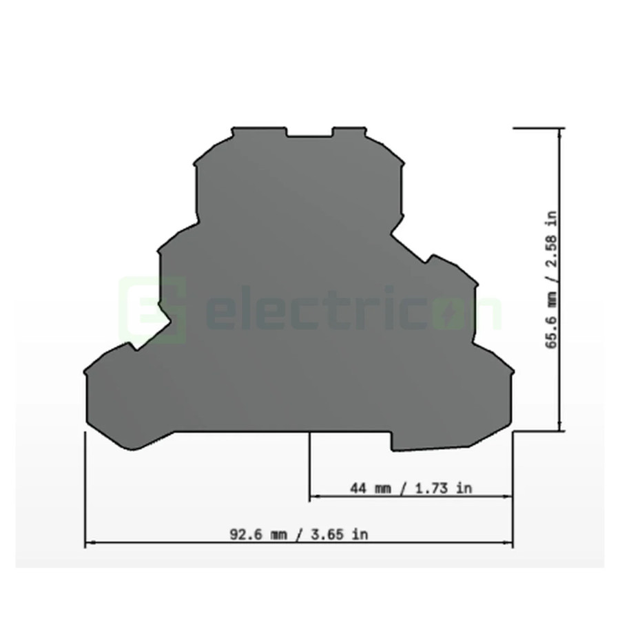 Conector Wago Element terminal pentru clemele șir, Wago 2002 (3 etaje) gri, Wago, 2002-3291 – montaj rapid și sigur în aplicații