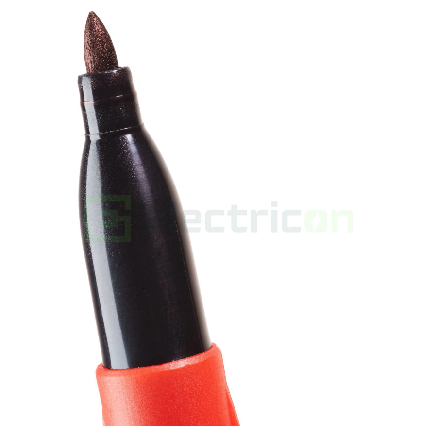 Marker pentru santier negru, INKZALL™, cu varf fin