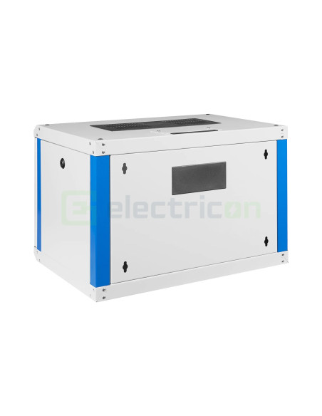 Dulap de perete DTW, 7U 423x600x450, 19", ușă metalică, Schrack, DTWA076045 - Electricon.ro