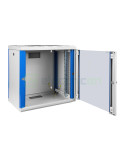 Cabinet metalic - rack perete - 12U 600x646x450mm 19" ușă metalică Schrack DTWA126045