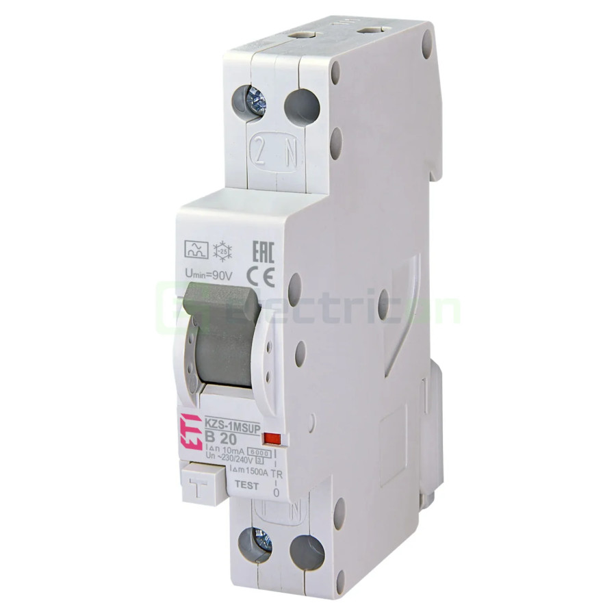 Siguranta RCBO 20A/10mA ETI - 002175815