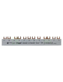 Busbar - Baretă alimentare - 1x(3P+N)+4x(1P+N) tip furca 12 module 16mmp 80A - Hager KDN450D