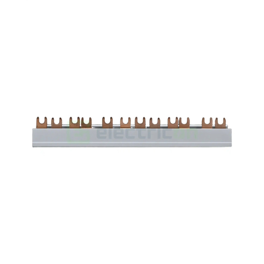 Bareta alimentare (busbar),1x(3P+N)+4x(1P+N), tip furca, 12 module, 80A, Hager