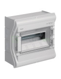 Tablou electric ABS - siguranțe - exterior IP65 - 12M (1x12) aparent ușă transparentă Vector Hager VE112PN