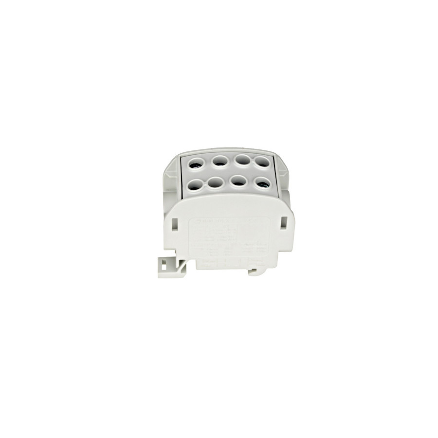 Clemă derivație Cu-Al - 4 conexiuni (1x70mm² + 1x50mm²/1x70mm² + 1x50mm²) gri IKA - Schrack IKA26310