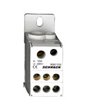Clemă de derivație - Cu-Cu - 1P - 8 conexiuni (1x35mm² + 1x16mm² / 6x16mm²) - IKB - 125A - Schrack - IKB01035