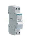 Inversor - Comutator rețea-generator - punct comun inferior 3 poziții (1-0-2) 1P 1M 25A 230V Hager SFB125