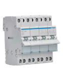 Inversor - Comutator rețea-generator - punct comun superior 3 poziții (1-0-2) 4P 4M 40A 230V Hager SFT440