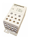 Clemă de derivație - Cu-Cu - 1P - 12 conexiuni (1x120mm² / 2x35mm² + 5x16mm² + 4x10mm²) - IKB - 250A - Schrack - IKB01120