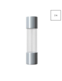 Siguranță fuzibilă sticlă 5x20mm F 2A/250V