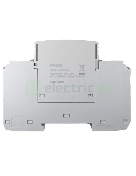 Descarcator la supratensiune, 3P, tip T2, 1170VDC, SPV340, Hager