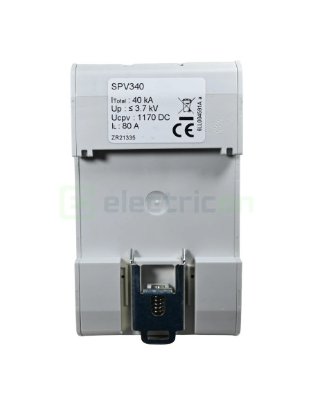Descarcator la supratensiune, 3P, tip T2, 1170VDC, SPV340, Hager