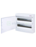 Tablou electric ABS - siguranțe - 36M (2x18) aparent ușă albă ECT 2x18PO ETI 001101082