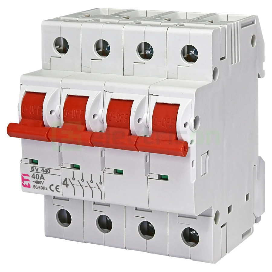 Separator de sarcina 4P 40A
