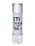 Siguranță fuzibilă - 10x38mm gPV 16A/1000VDC - ETI 002625081