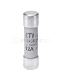Siguranță fuzibilă - 10x38mm gPV 12A/1000VDC - ETI 002625106