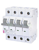 MCB - Siguranță automată - disjunctor - curba C 40A 6kA 3P+N 4M ETIMAT 6 ETI 002146520