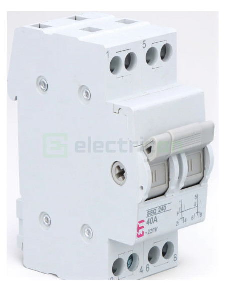 Comutator cu 3 pozitii, 2P ETI - Electricon.ro